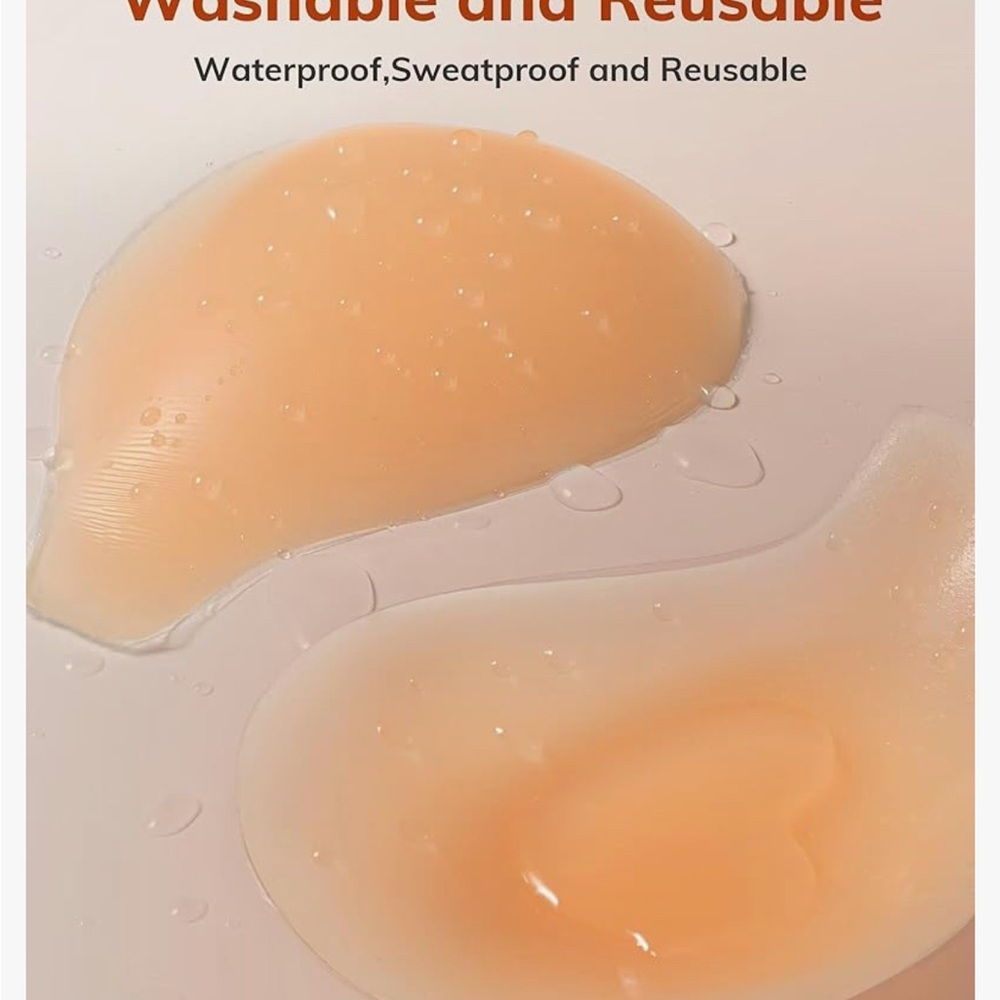 Silicone Adhesive Bra - Nude